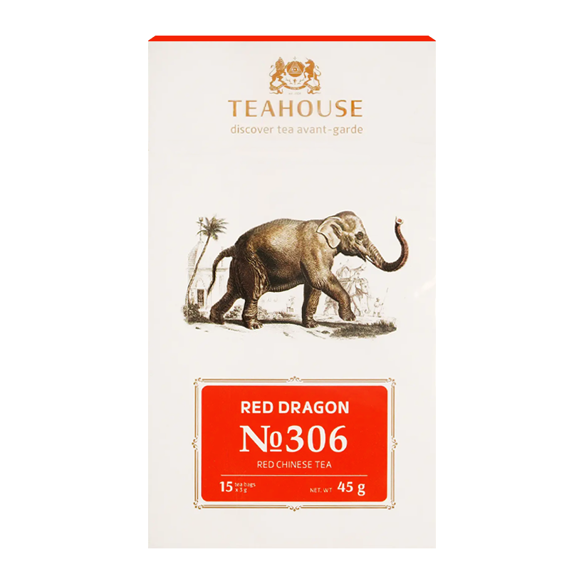 Чай Пакетированный Красный Китайский Teahouse Perfect Cup 306 Красный Дракон 45g - Retromagaz