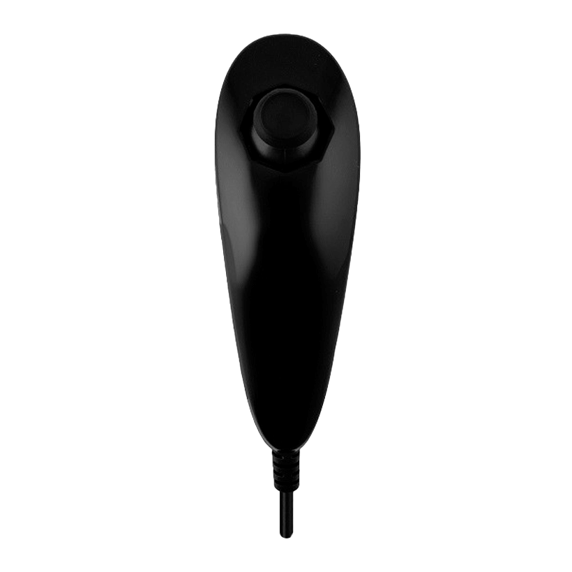 Контролер Дротовий RMC Wii Nunchuk Black 1m Б/У - Retromagaz
