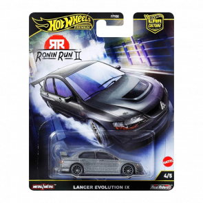 Машинка Premium Hot Wheels Lancer Evolution IX II Ronin Run 1:64 JBK86 Grey Машинка Premium Hot Wheels Lancer Evolution IX II Ronin Run 1:64 JBK86 Grey - Retromagaz