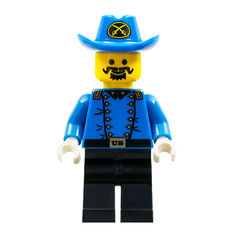 Фигурка Lego Western Cavalry General Adventure ww001 Б/У - Retromagaz