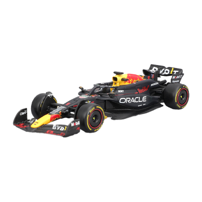 Машинка Bburago Red Bull Racing RB20 1:43 Black - Retromagaz