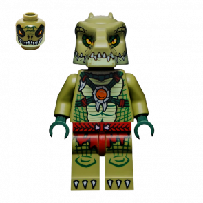 Фігурка Lego Crocodile Tribe Crocodile Warrior 2 Legends of Chima loc123 Б/У