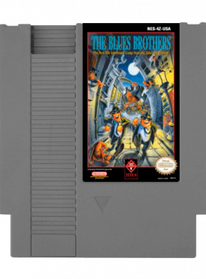 Игра Nintendo NES The Blues Brothers USA Английская Версия Только Картридж Б/У