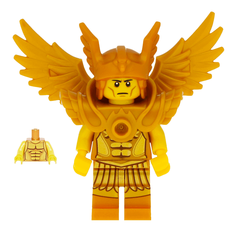 Фигурка Lego Series 15 Flying Warrior Collectible Minifigures col15-6 col233 Б/У - Retromagaz