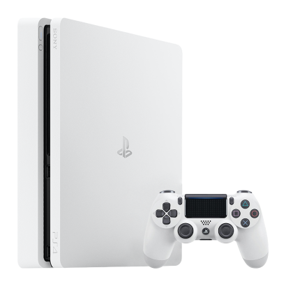 Консоль Sony PlayStation 4 Slim 500GB White Б/У Нормальный - Retromagaz