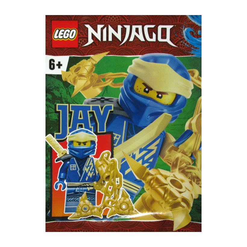 Конструктор Lego Jay #10 Foil Pack Ninjago 892289 njo0722 Новый - Retromagaz