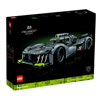 Набір Lego Peugeot 9X8 24H Le Mans Hybrid Hypercar Technic 42156 Новий - Retromagaz