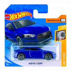 Машинка Базовая Hot Wheels Audi RS 5 Coupe Turbo 1:64 GHD00 Metallic Blue