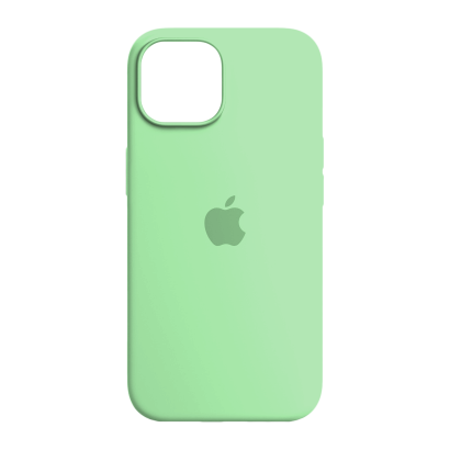 Чохол Силіконовий RMC Apple iPhone 15 Mint - Retromagaz