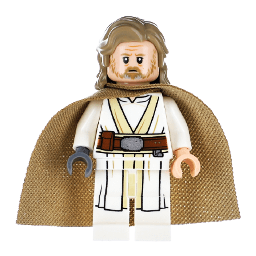 Фигурка Lego Джедай Luke Skywalker Old Star Wars sw0887 75200 Б/У - Retromagaz