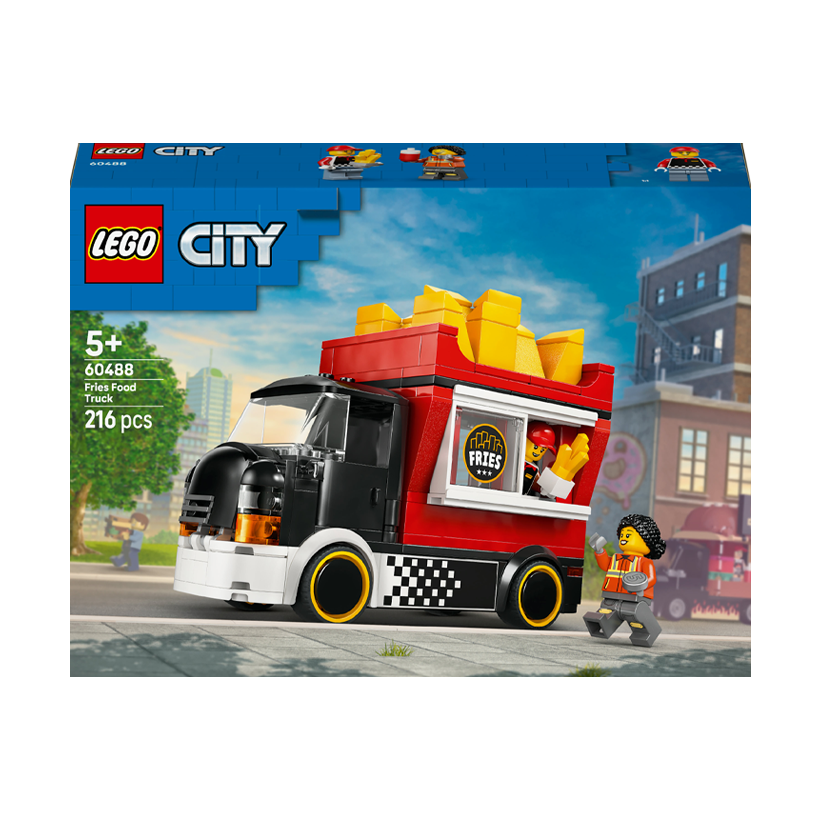 Конструктор Lego Вантажівка з Картоплею Фрі City 60488 Новий - Retromagaz