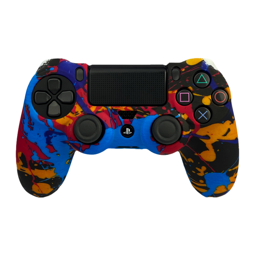 Чехол Силиконовый RMC PlayStation 4 Blot Blue Новый - Retromagaz