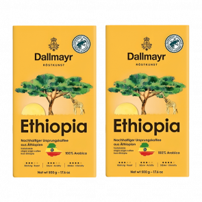 Набор Кофе Молотый 2шт Dallmayr Ethiopia 500g