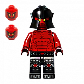 Фігурка Lego Lava Monster Army Crust Smasher Bare Chest Black Legs Nexo Knights nex027 Б/У - Retromagaz