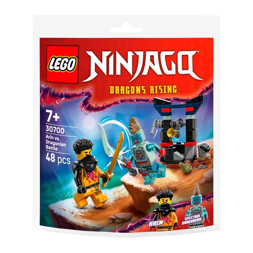 Конструктор Lego Арин Против Дракона: Битва Polybag Ninjago 30700 Новый - Retromagaz