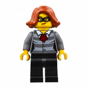 Фігурка Lego Police 973pb2685 Bandit Female City cty0753 1 Б/У - Retromagaz