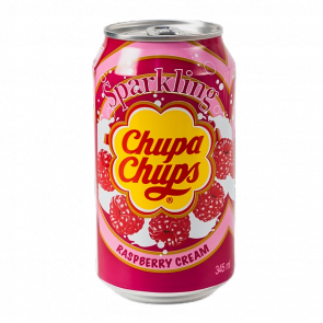 Напиток Chupa Chups Raspberry & Cream Flavour 345ml - Retromagaz