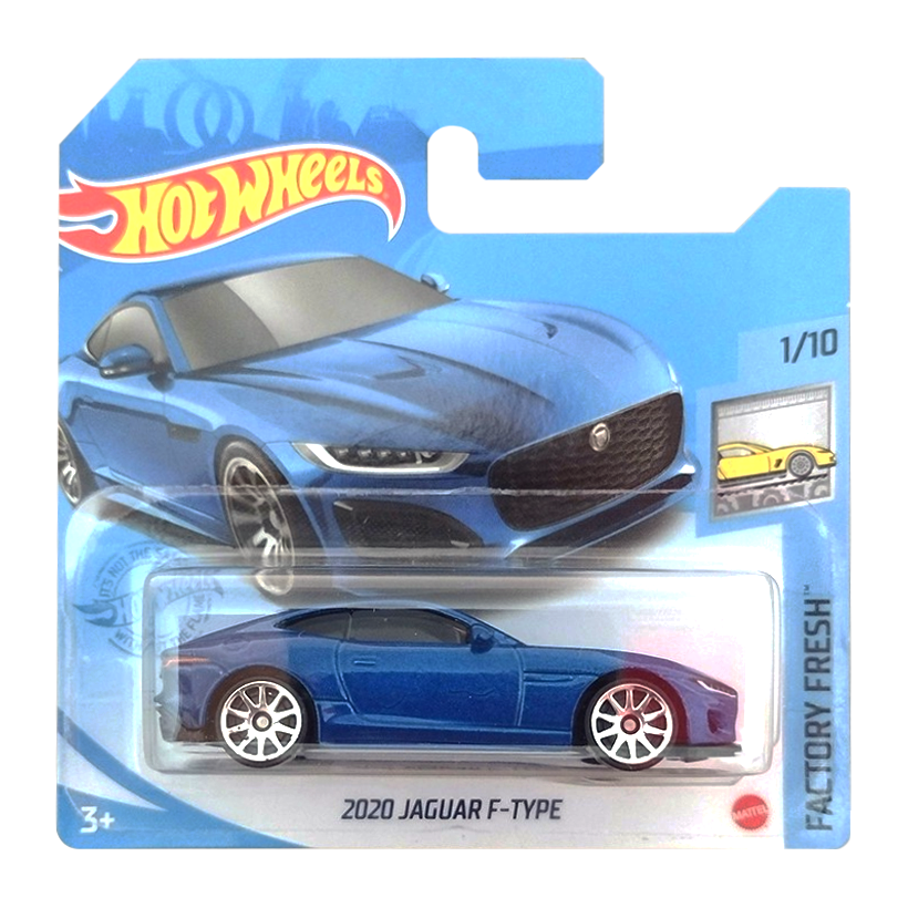 Машинка Базова Hot Wheels 2020 Jaguar F-Type Factory Fresh 1:64 GRX29 Blue - Retromagaz