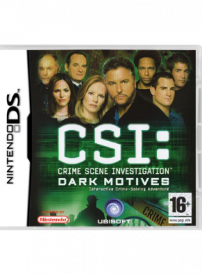 Гра Nintendo DS CSI: Crime Scene Investigation - Dark Motives Europe Англійська Версія Б/У - Retromagaz