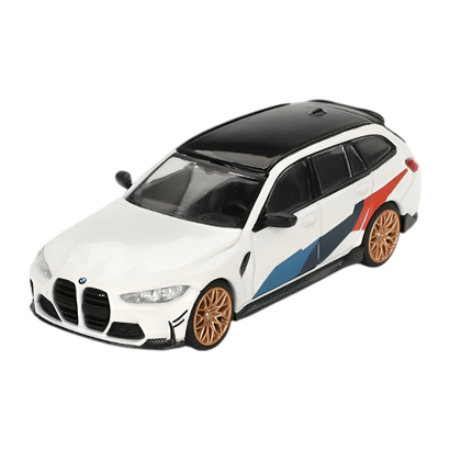 Машинка Premium MINI GT BMW M3 M Performance Touring 1:64 MGT00776-CH White - Retromagaz