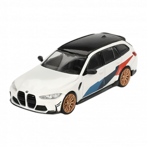Машинка Premium MINI GT BMW M3 M Performance Touring 1:64 MGT00776-CH White - Retromagaz