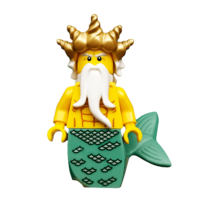 Фигурка Lego Series 7 Ocean King Collectible Minifigures col07-5 col101 Б/У - Retromagaz