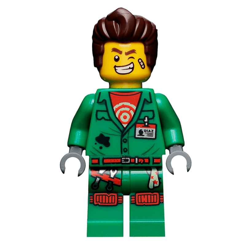 Фігурка Lego Hidden Side Douglas Elton El Fuego Adventure hs005 1 Б/У - Retromagaz