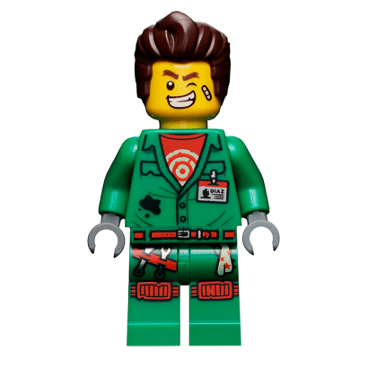 Фігурка Lego Hidden Side Douglas Elton El Fuego Adventure hs005 1 Б/У - Retromagaz