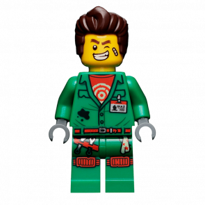 Фігурка Lego Douglas Elton El Fuego Adventure Hidden Side hs005 1 Б/У - Retromagaz