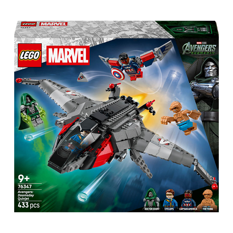 Конструктор Lego Месники: Судний Lень Квінджет Super Heroes 76347 Новый - Retromagaz