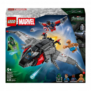Конструктор Lego Месники: Судний Lень Квінджет Super Heroes 76347 Новый - Retromagaz
