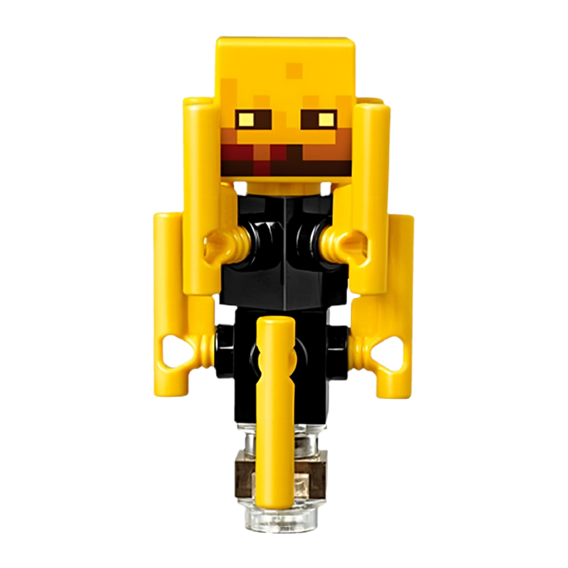Фигурка Lego Minecraft Blaze Plates Stand Games min022 Б/У - Retromagaz