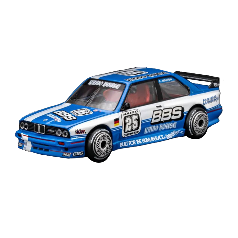 Машинка Premium Kaido House x MiNI GT BMW M3 Kaido Touring Champ V1 1:64 KHMG223-CH Blue - Retromagaz