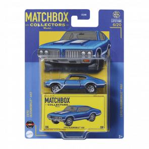 Машинка Premium Matchbox 1970 Oldsmobile 442 Collectors 1:64 HVW12 Blue