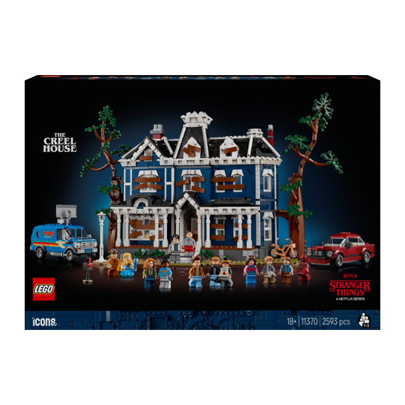 Конструктор Lego Stranger Things Дивні Дива: Будинок Кріла Icons 11370 Новий - Retromagaz