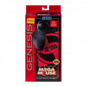 Миша Дротовий Sega Mega Drive MK-1645 Genesis Mega Mouse Black 1.2m Новий - Retromagaz