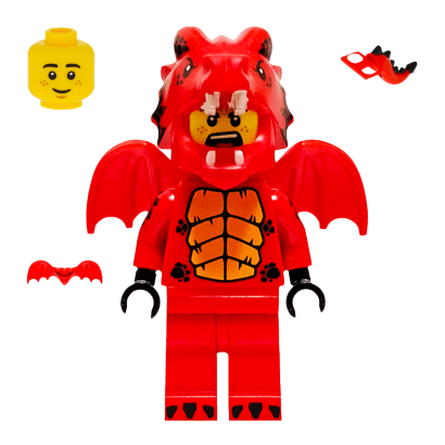 Фігурка Lego Series 18 Dragon Suit Guy Collectible Minifigures col318 1 Б/У - Retromagaz
