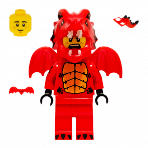 Фигурка Lego Dragon Suit Guy Collectible Minifigures Series 18 col318 1 Б/У