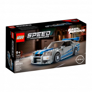 Набор Lego Speed Champions "Двойной Форсаж" Nissan Skyline GT-R (R34) 76917 Новый - Retromagaz
