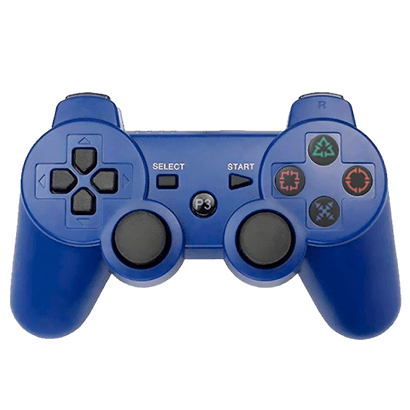 Геймпад Бездротовий RMC PlayStation 3 Blue Новий - Retromagaz