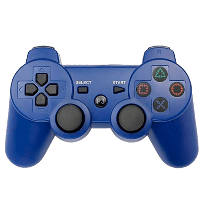 Геймпад Беспроводной RMC PlayStation 3 Blue Новый - Retromagaz