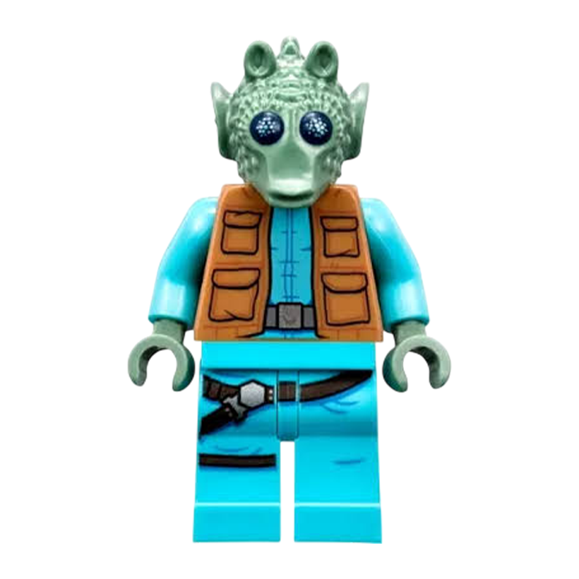 Фигурка Lego Другое Greedo Medium Nougat Vest Star Wars sw0898 Б/У - Retromagaz