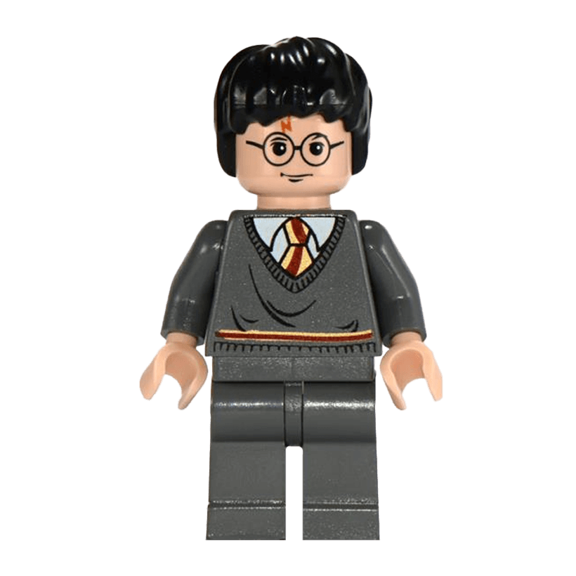 Фігурка Lego Harry Potter Harry Potter Gryffindor Stripe Torso Films hp056 Б/У - Retromagaz