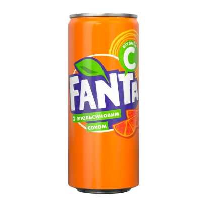 Напій Fanta Orange 330ml - Retromagaz