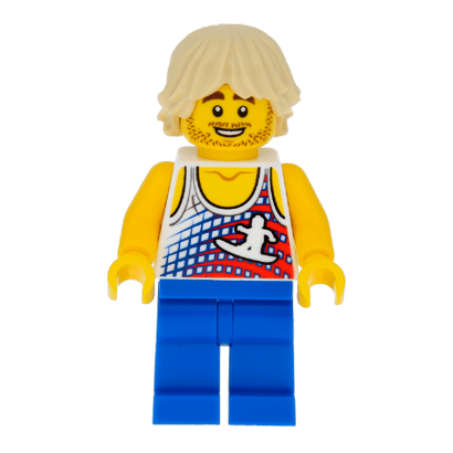 Фігурка Lego 973pb0997 Strong Man Challenger City People twn200 Б/У - Retromagaz
