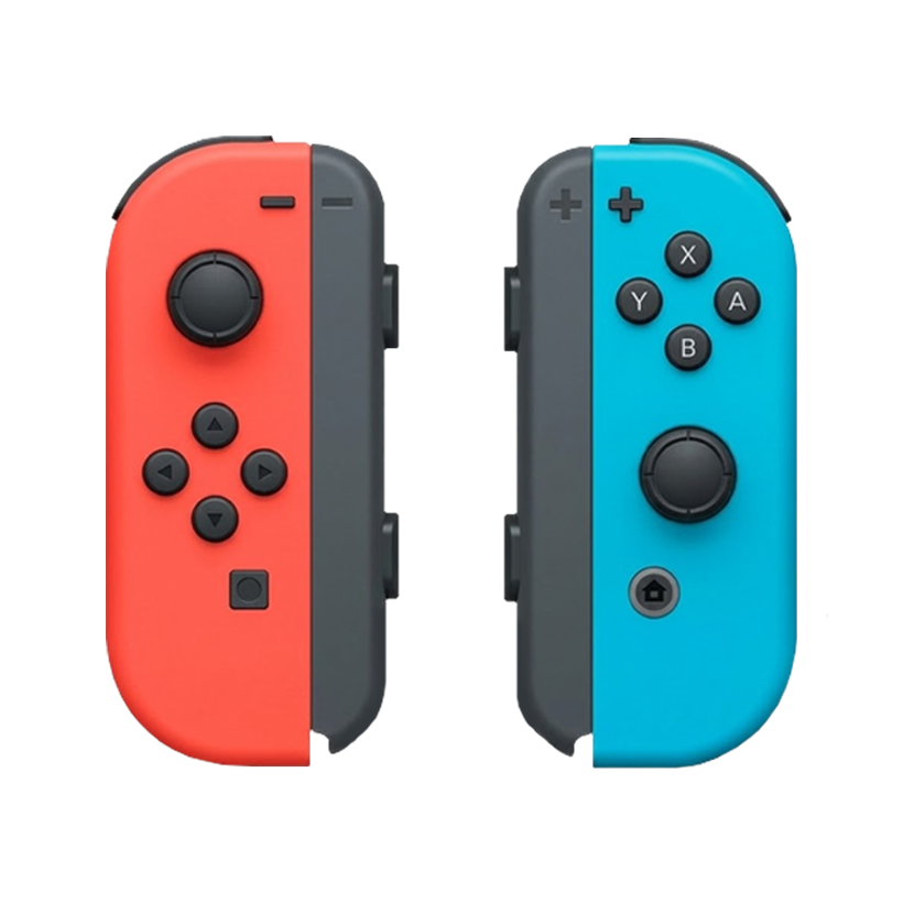 Контролери Бездротовий RMC Switch Joy‑Con Neon Blue Neon Red Новий - Retromagaz