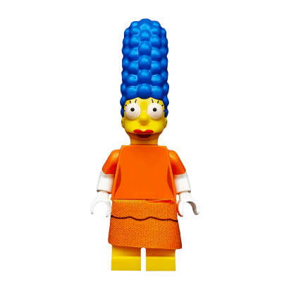 Фигурка Lego Marge Simpson with Orange Dress Cartoons The Simpsons sim029 Б/У - Retromagaz