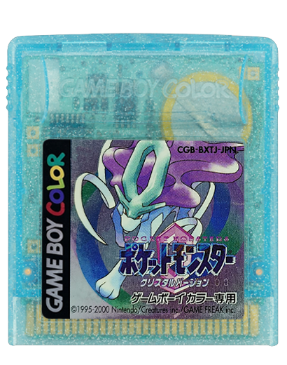 Игра Nintendo Game Boy Color Pokemon Crystal Японская Версия Только Картридж Б/У - Retromagaz