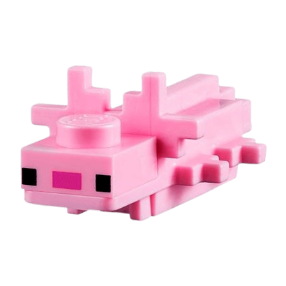 Фігурка Lego Minecraft Axolotl with Dark Pink Nose Games mineaxolotl02 2 Б/У - Retromagaz