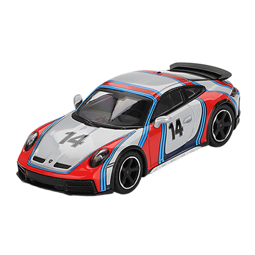 Машинка Premium MINI GT Porsche Porsche 911 Dakar 1:64 MGT00964-CH Grey - Retromagaz